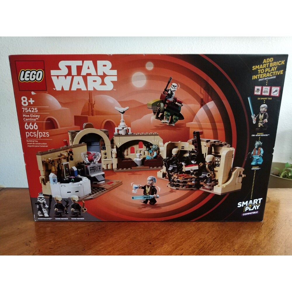 LEGO Star Wars 75425 Mos Eisley Cantina 666pcs Smart Play Edition New Sealed